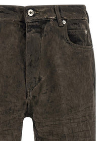 Rick Owens Bolan Cutoffs Bermuda Shorts Grey