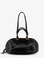 Balenciaga Women's Bolero Bowling Medium Leather Bag Black, view 5