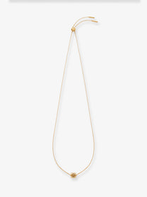 Loewe Women's Bombè Anagram Brass Necklace Gold