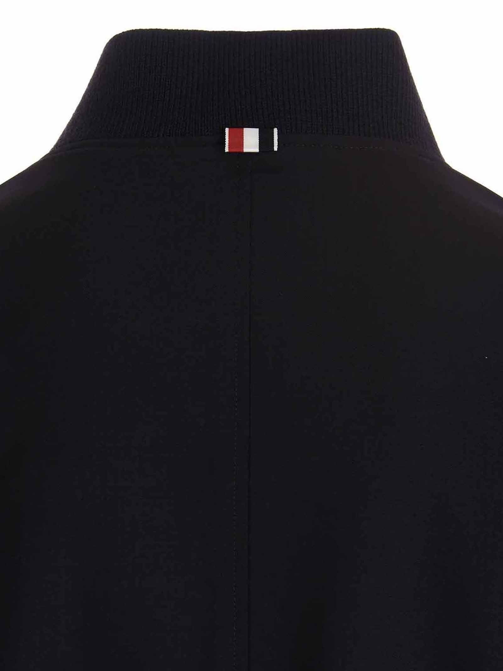 Thom Browne Bomber Bar Blue