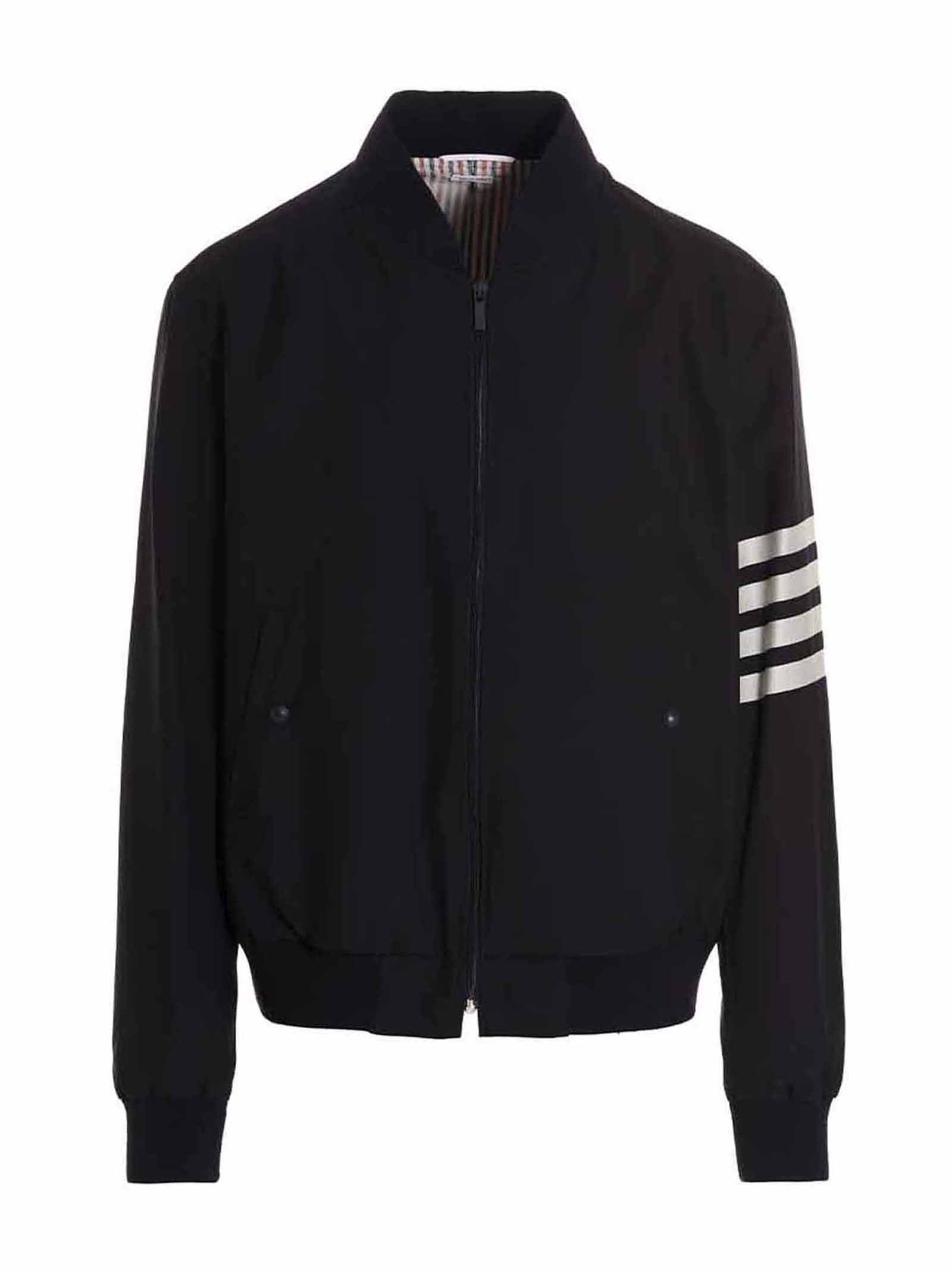 Thom Browne Bomber Bar Blue