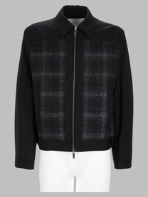 Dsquared2 Men's Bomber Evening Con Motivo Check Black