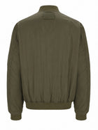 Balenciaga Men's Bomber in Nylon Green, view 3