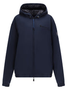 Moncler Grenoble Women's Bomber Jacket Berguns Blue