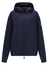 Moncler Grenoble Women's Bomber Jacket Berguns Blue