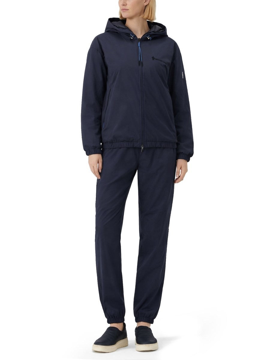 Moncler Grenoble Women's Bomber Jacket Berguns Blue