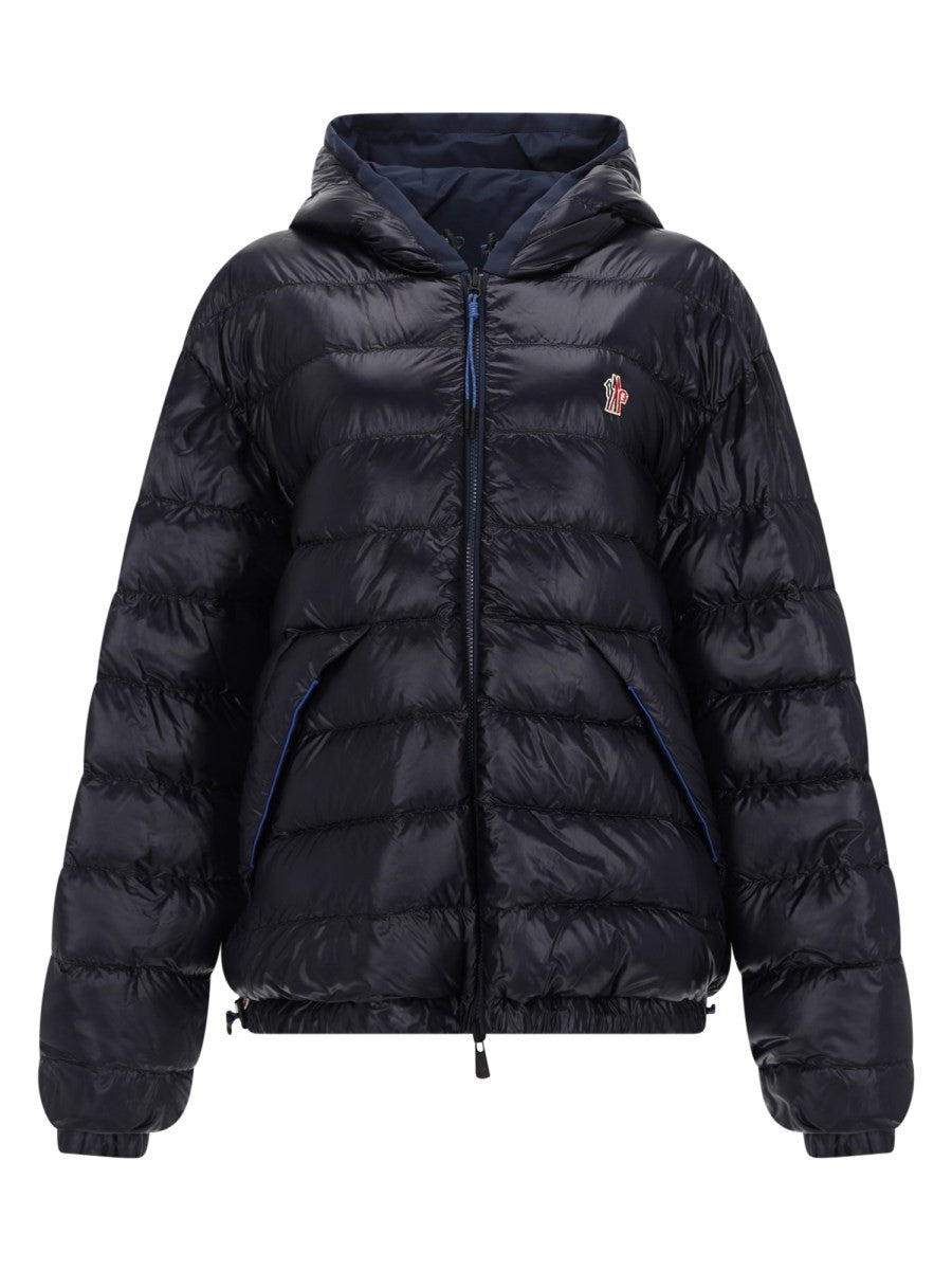 Moncler Grenoble Women's Bomber Jacket Berguns Blue