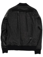 Rick Owens Men's Bomber Jacket Classic Flight Black, view 3