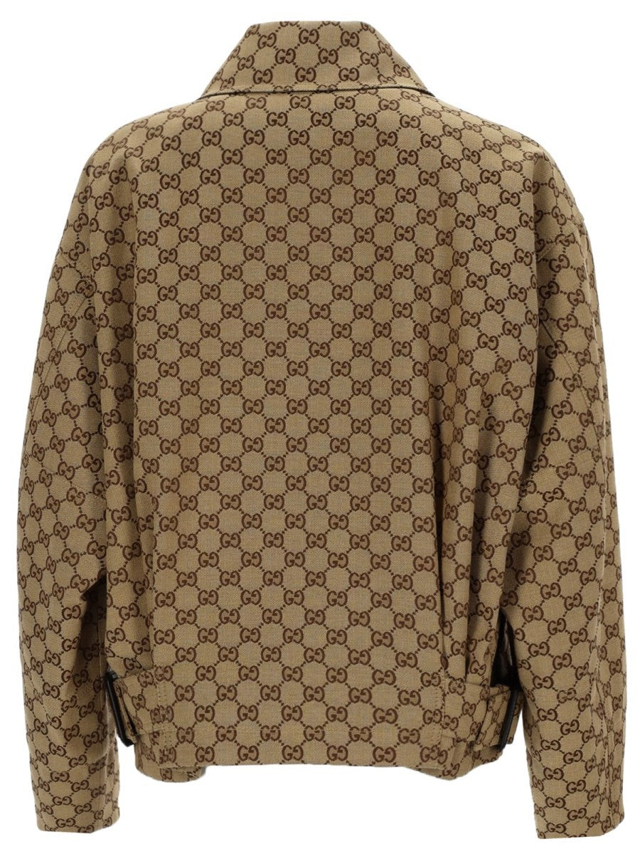 Gucci Women's Bomber Jacket Beige