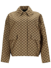 Gucci Women's Bomber Jacket Beige