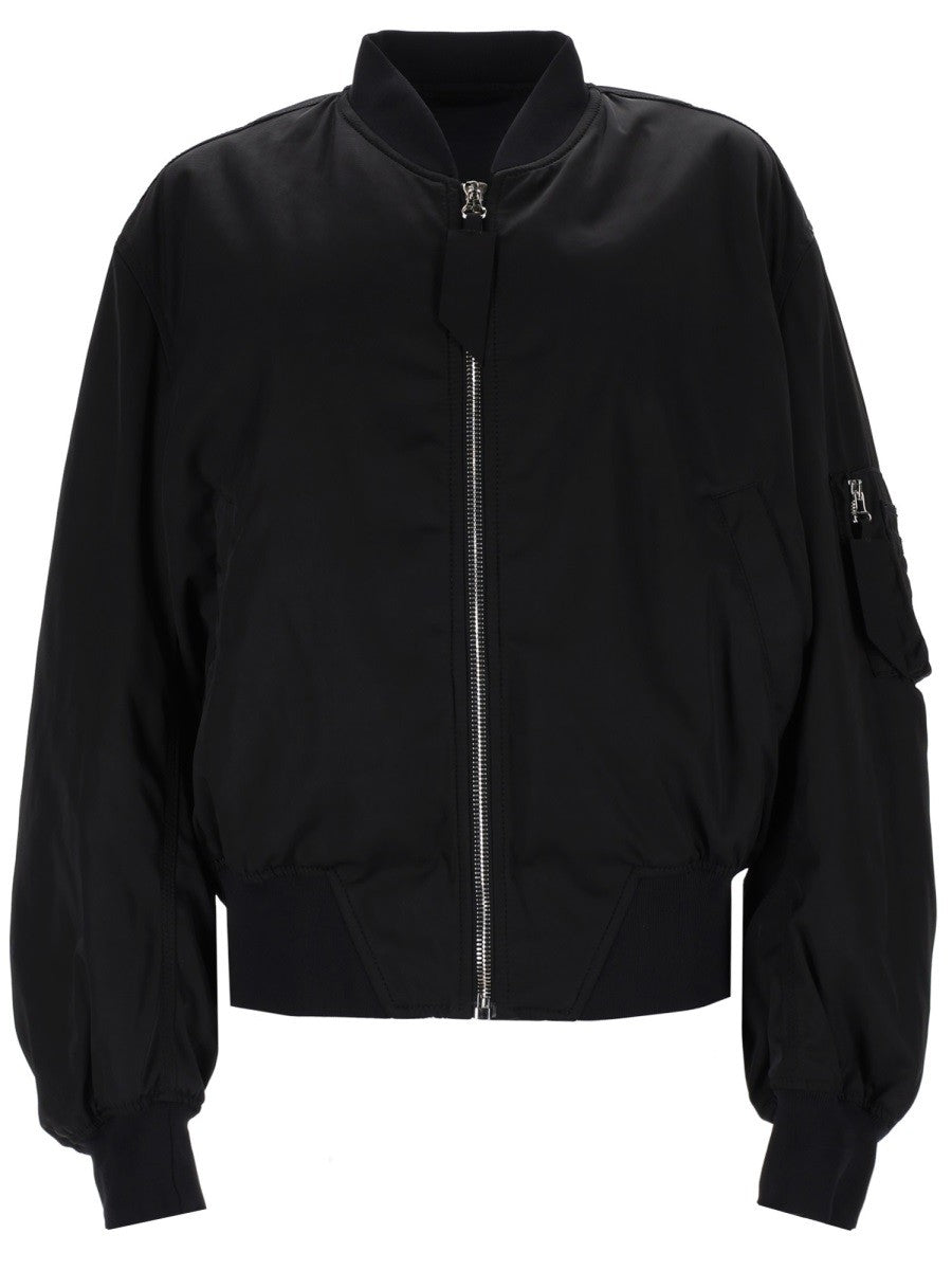 The Attico Women's Bomber Jacket Black