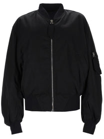 The Attico Women's Bomber Jacket Black