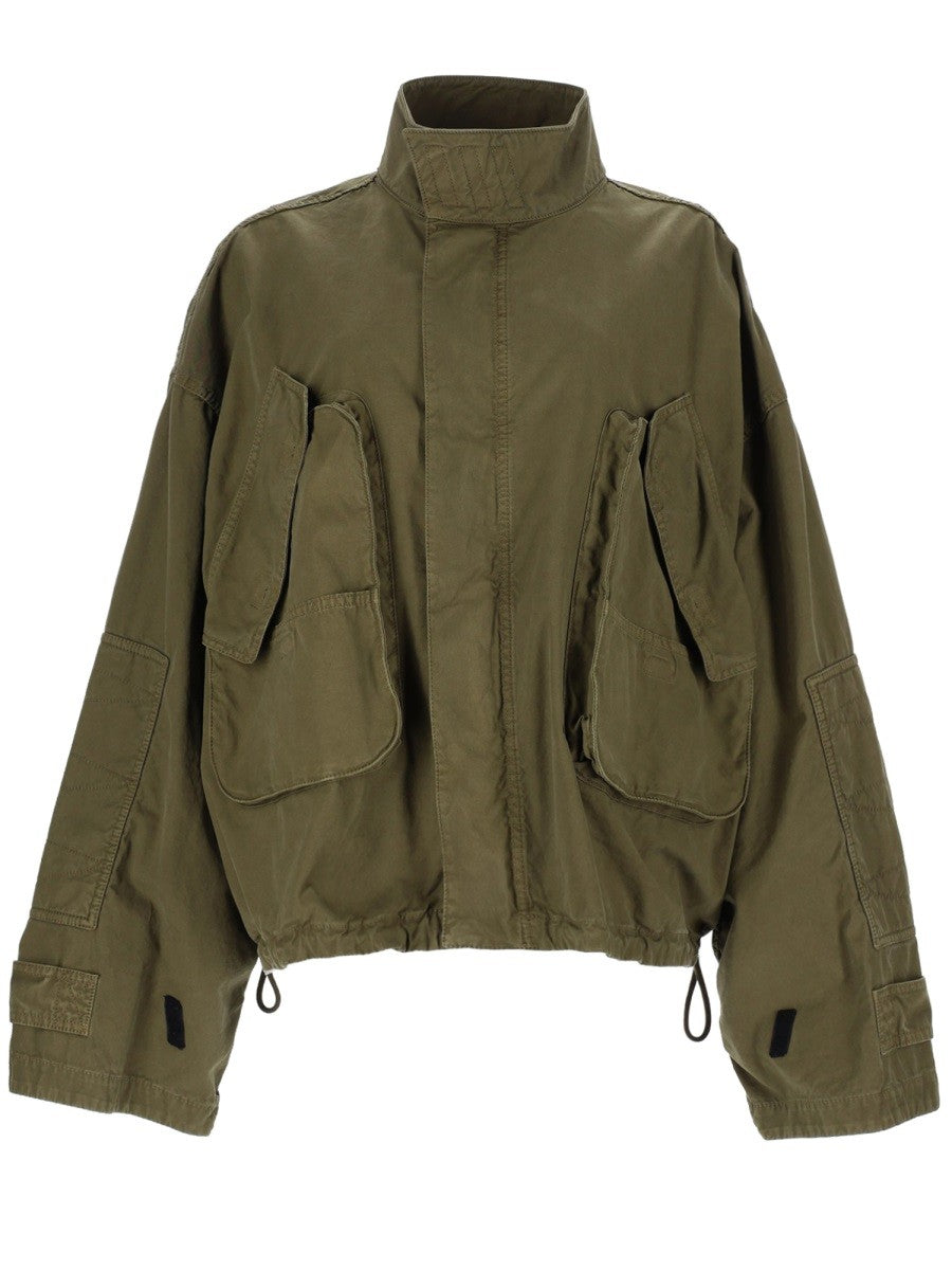The Attico Women's Bomber Jacket Green The Attico