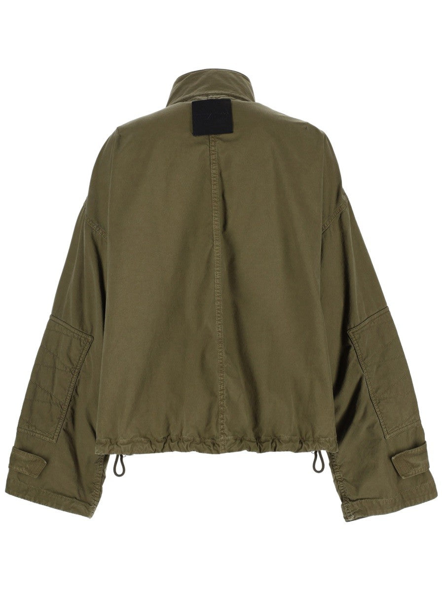 The Attico Women's Bomber Jacket Green The Attico