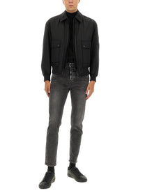 BOSS Men's Bomber Jacket Black