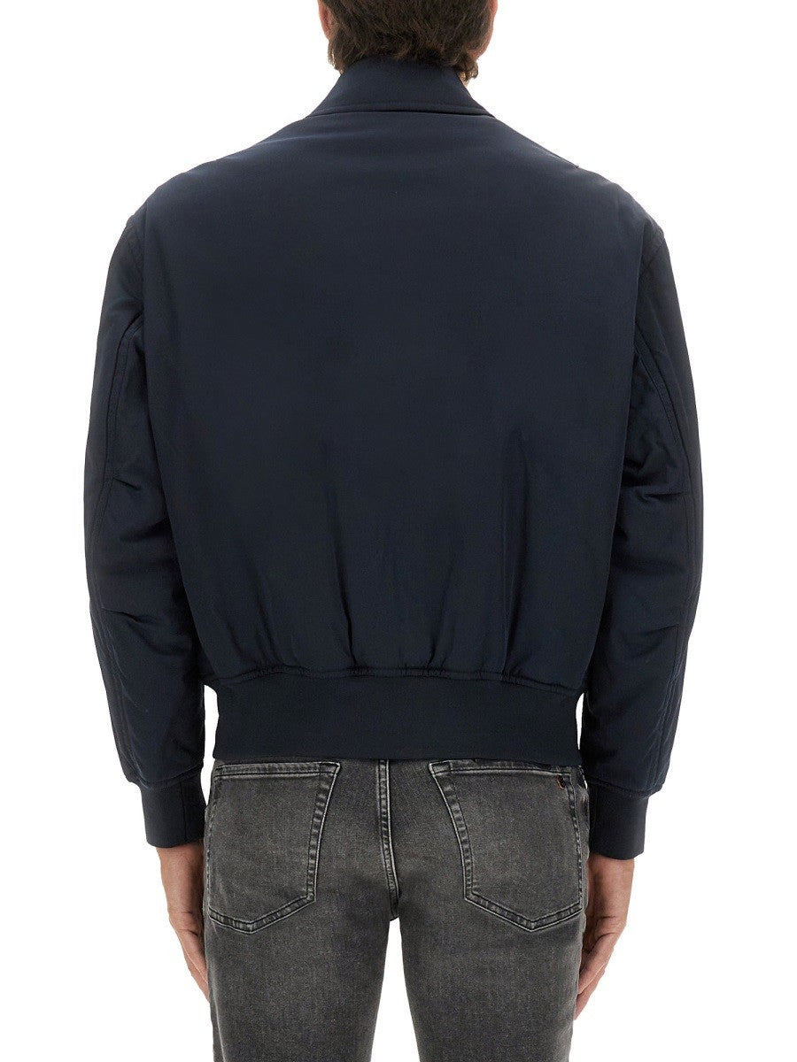 BOSS Men's Bomber Jacket Blue, view 3