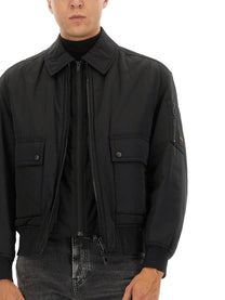 BOSS Men's Bomber Jacket Black