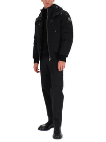 Moose Knuckles Men's Bomber Original Ballistic Neoshear Black