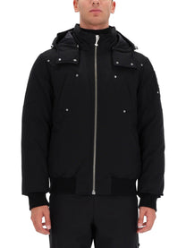 Moose Knuckles Men's Bomber Original Ballistic Neoshear Black