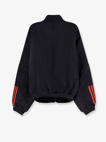 Adidas X Willy Chavarria Men's Bomber Oversize in Satin Black