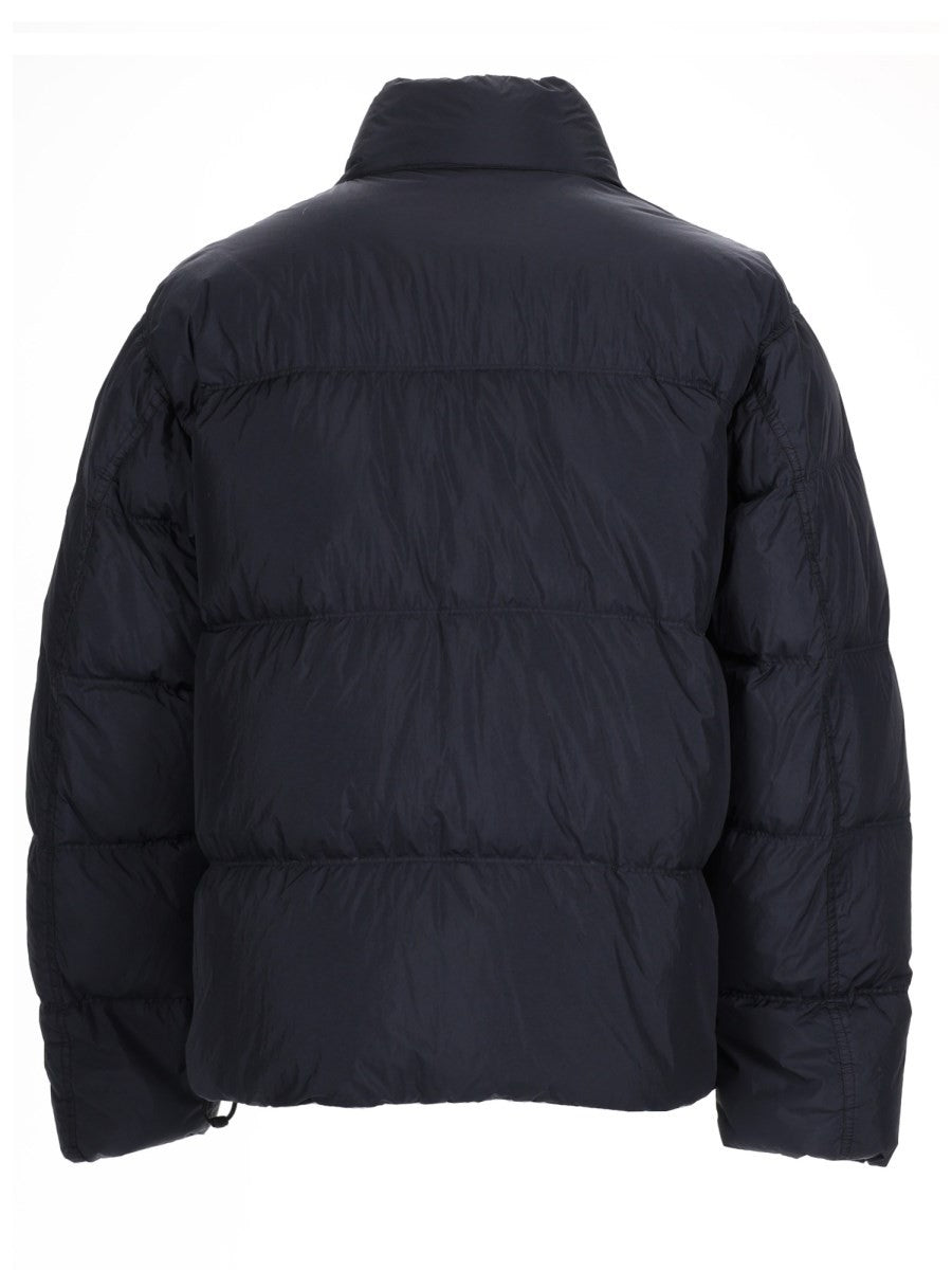 Stone Island Men's Bomber Piumino Con Patch Blue
