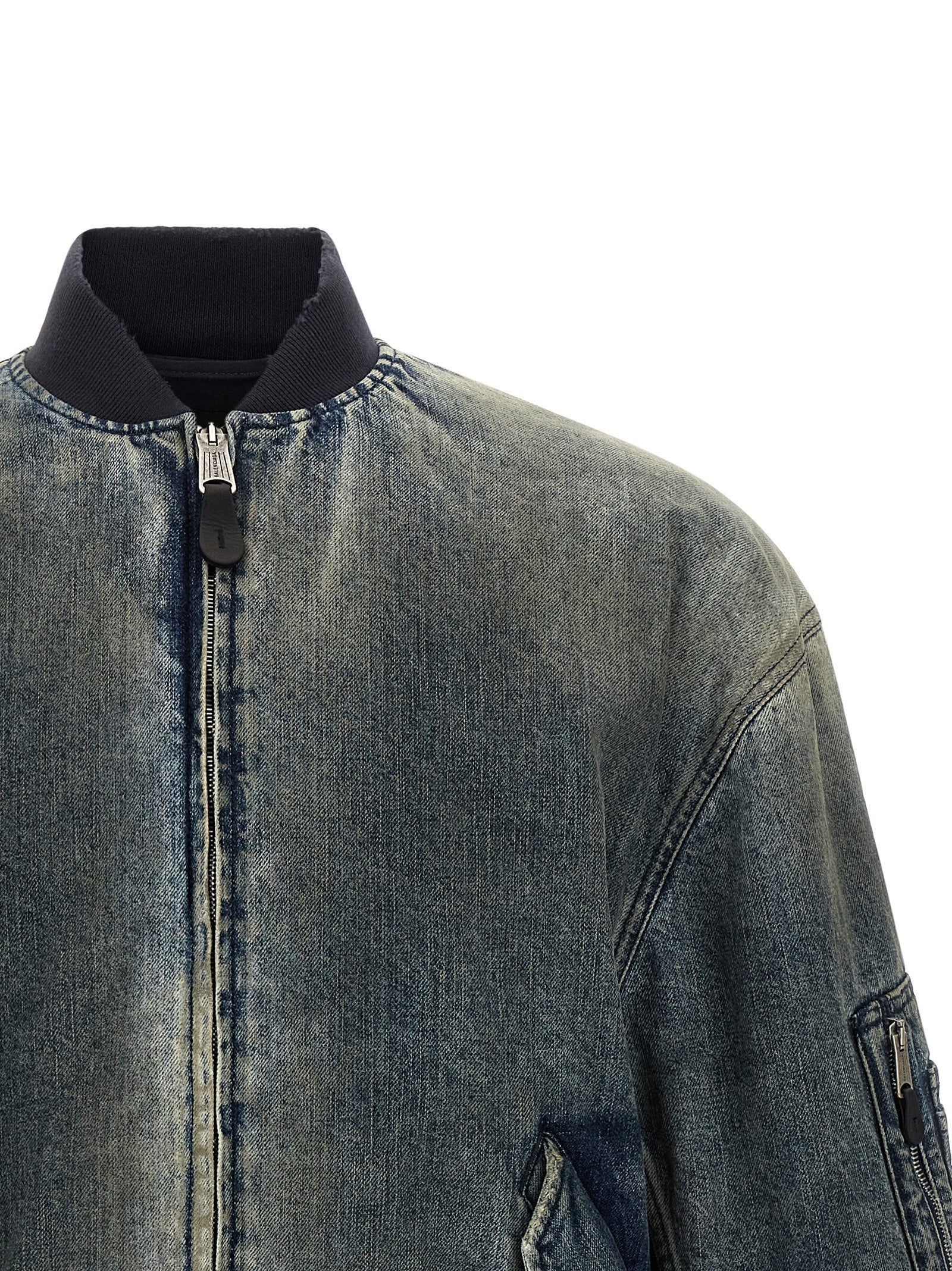 Balenciaga Bomber Standard Jacket Grey
