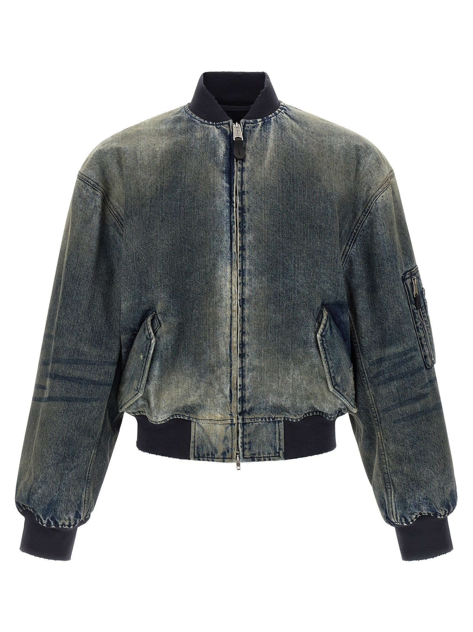 Balenciaga Bomber Standard Jacket Grey