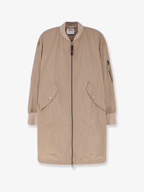 Aspesi Women's Bombo Nylon Jacket Beige Aspesi