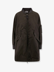 Aspesi Women's Bombo Nylon Jacket Green Aspesi