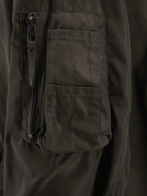 Aspesi Women's Bombo Nylon Jacket Green Aspesi