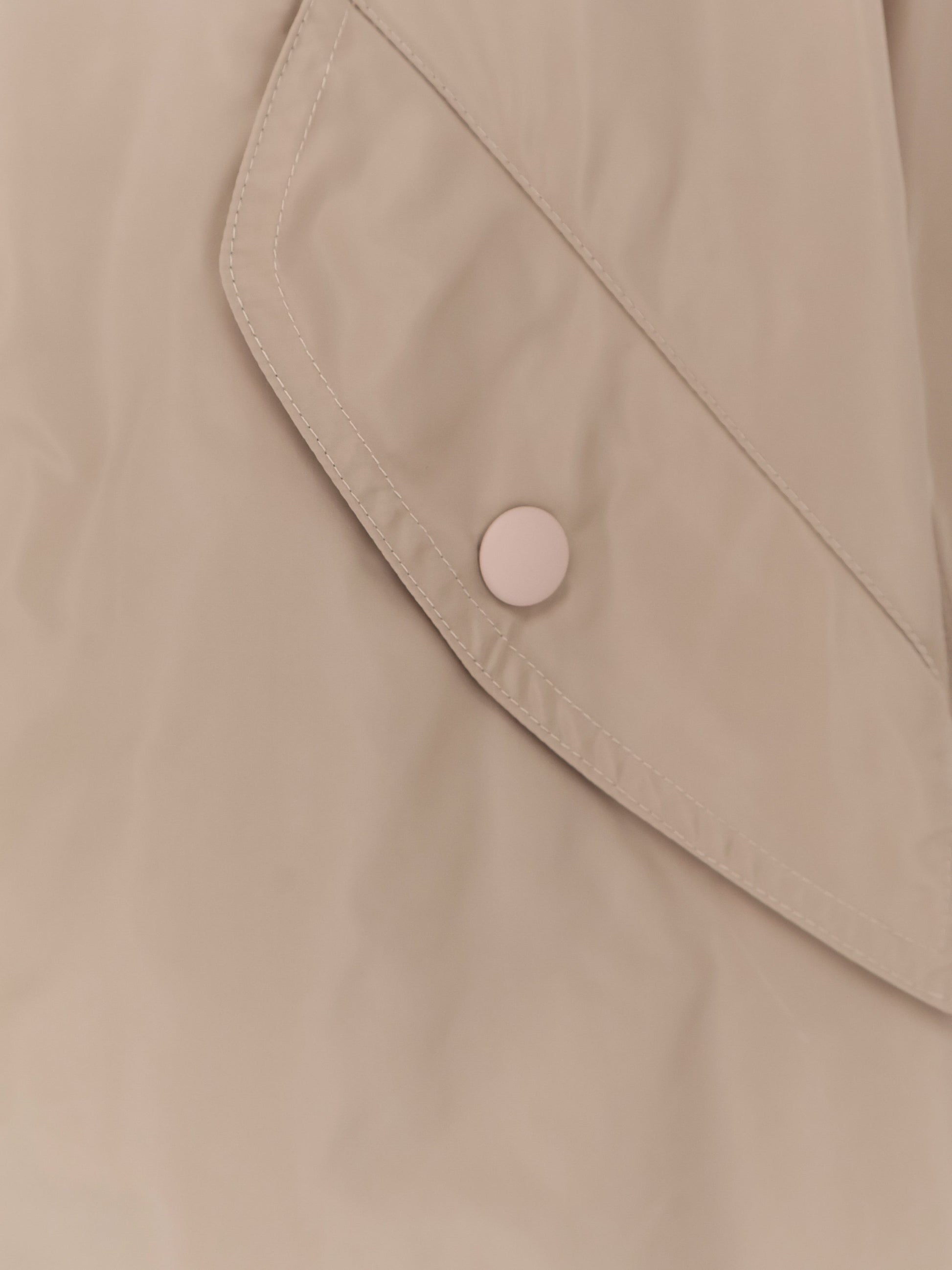 Aspesi Women's Bombo Nylon Jacket Beige Aspesi