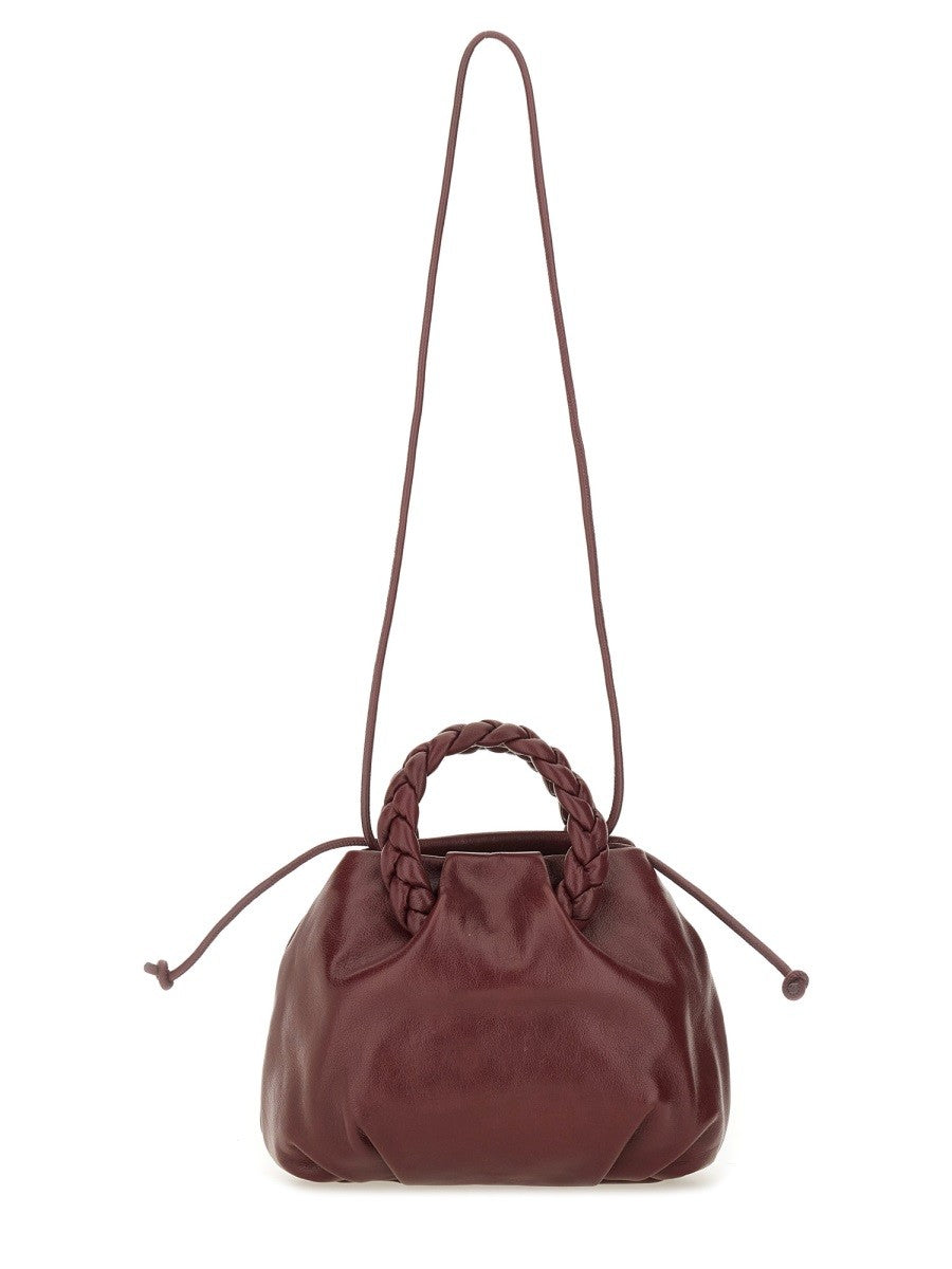 Hereu Women's Bombon Supple Shiny Medium Bag Red