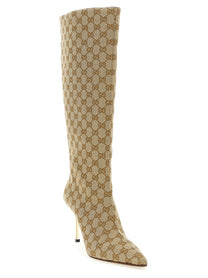 Gucci Bombshell Boots Beige