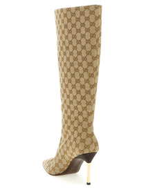Gucci Bombshell Boots Beige