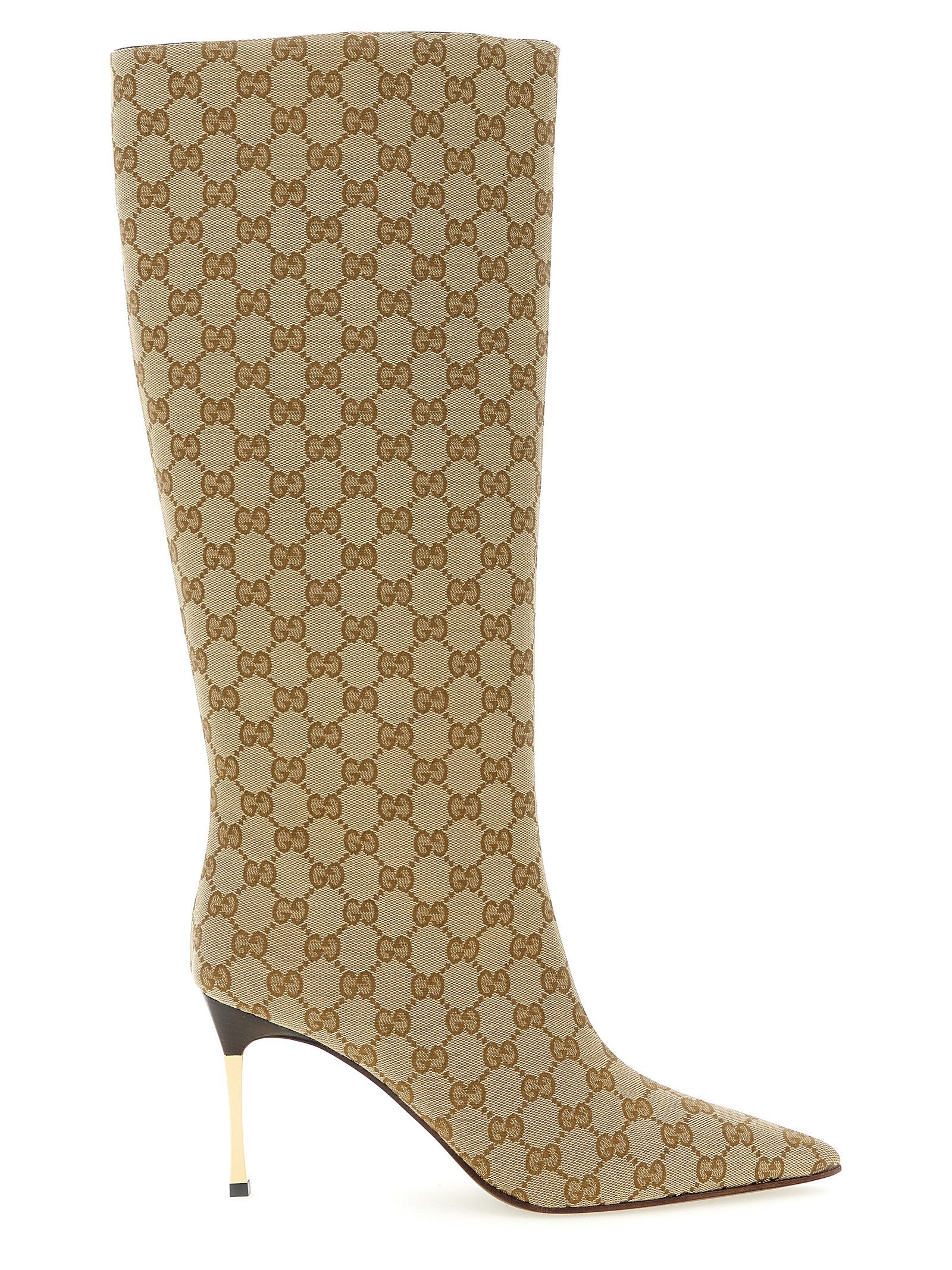 Gucci Bombshell Boots Beige