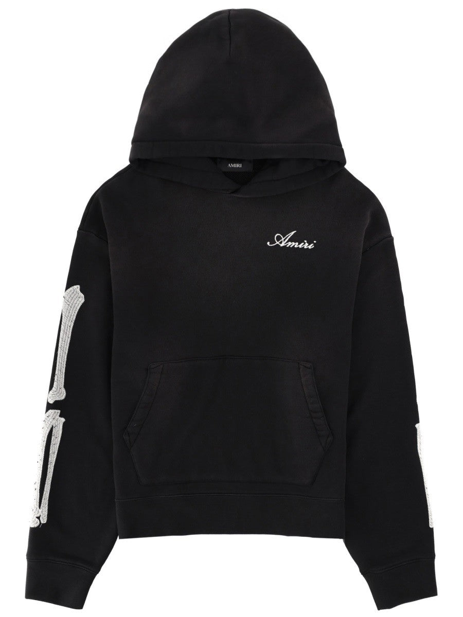 AMIRI Men's Bones Sweatshirt Black
