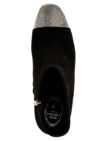 Rene Caovilla Bonnie Ankle Boots Black