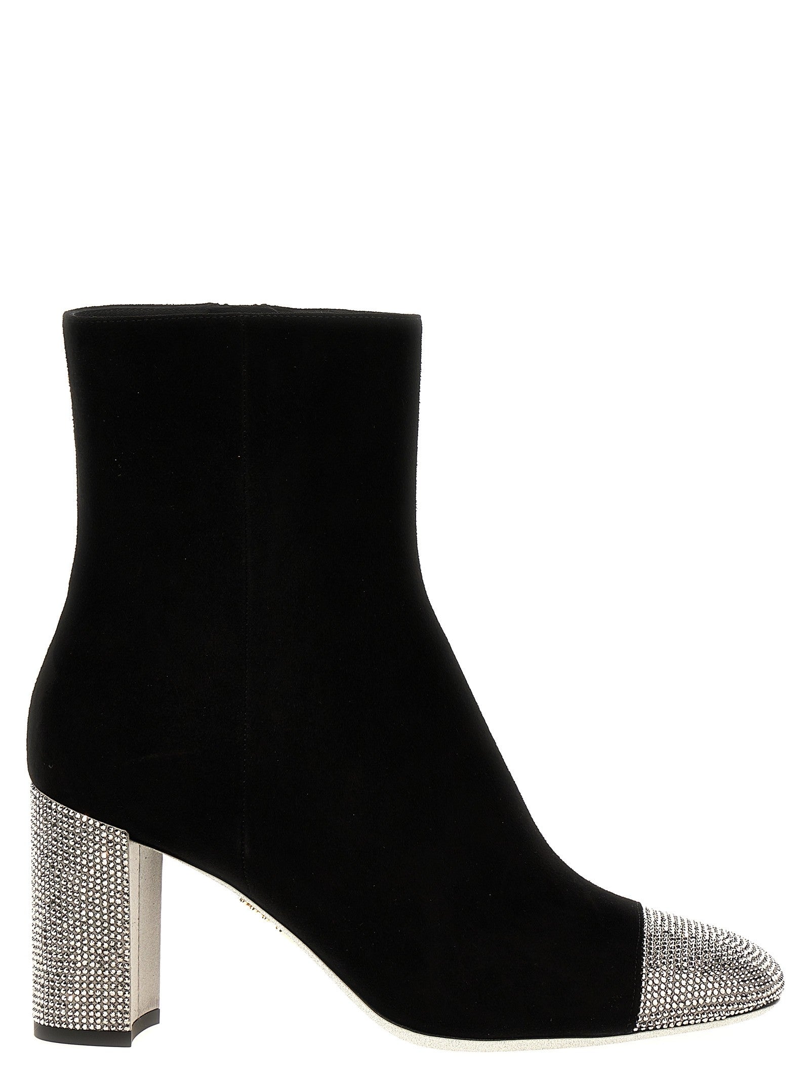 Rene Caovilla Bonnie Ankle Boots Black