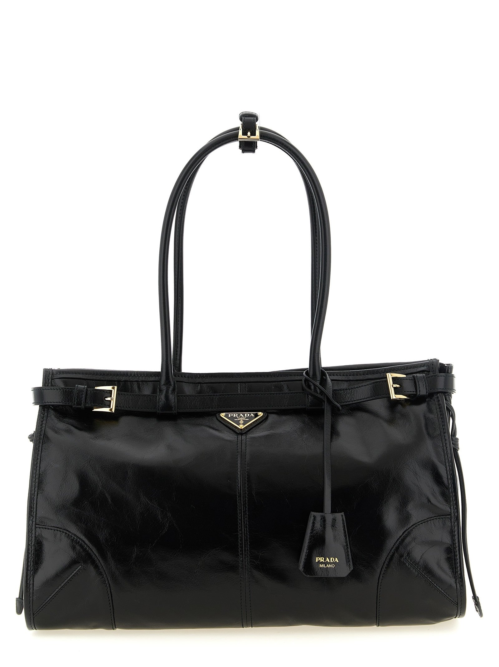 PRADA Bonnie Large Handbag Black
