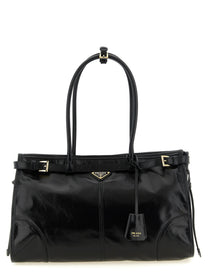 PRADA Bonnie Large Handbag Black