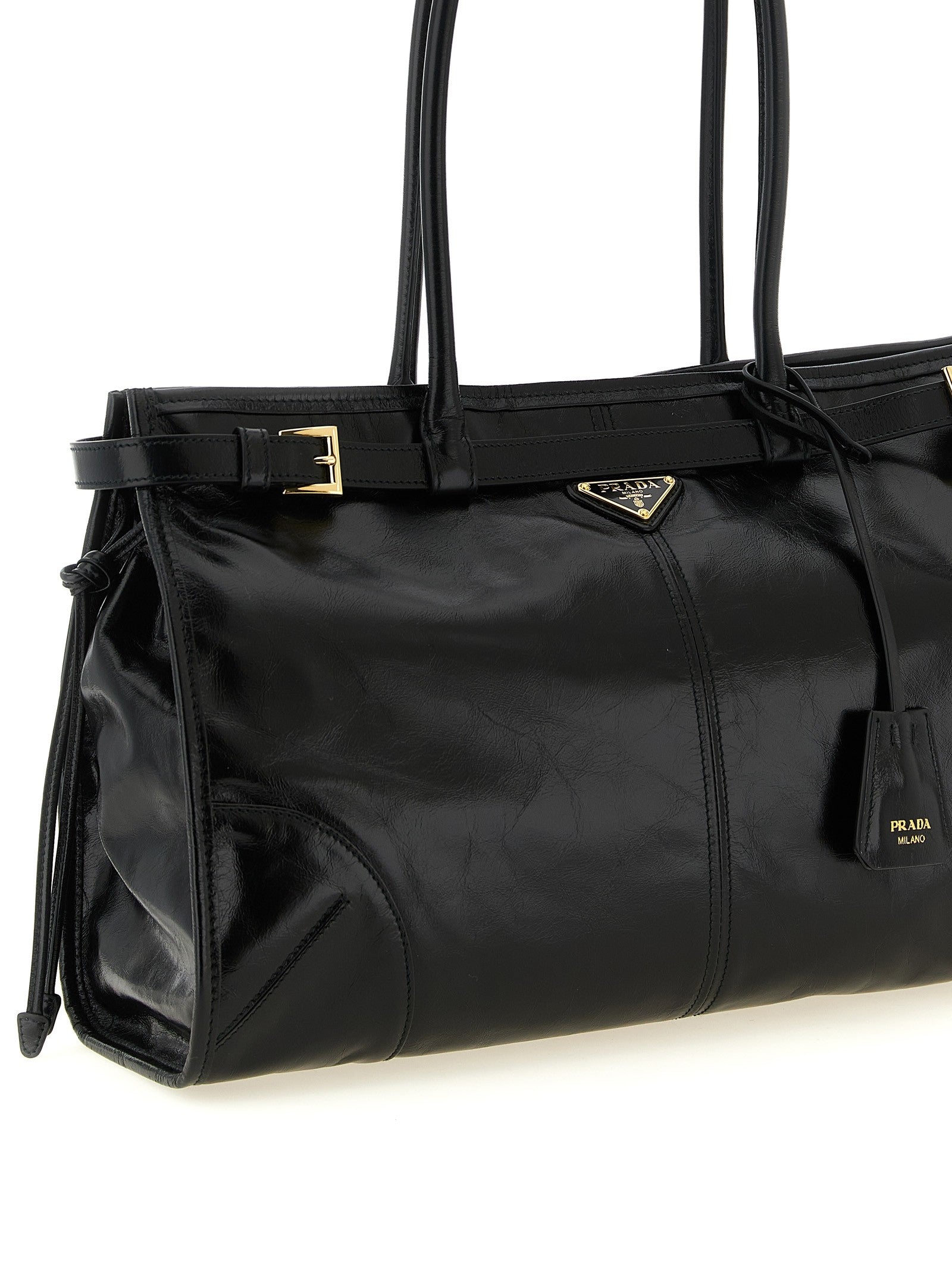 PRADA Bonnie Large Handbag Black
