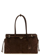 PRADA Bonnie Large Handbag Brown