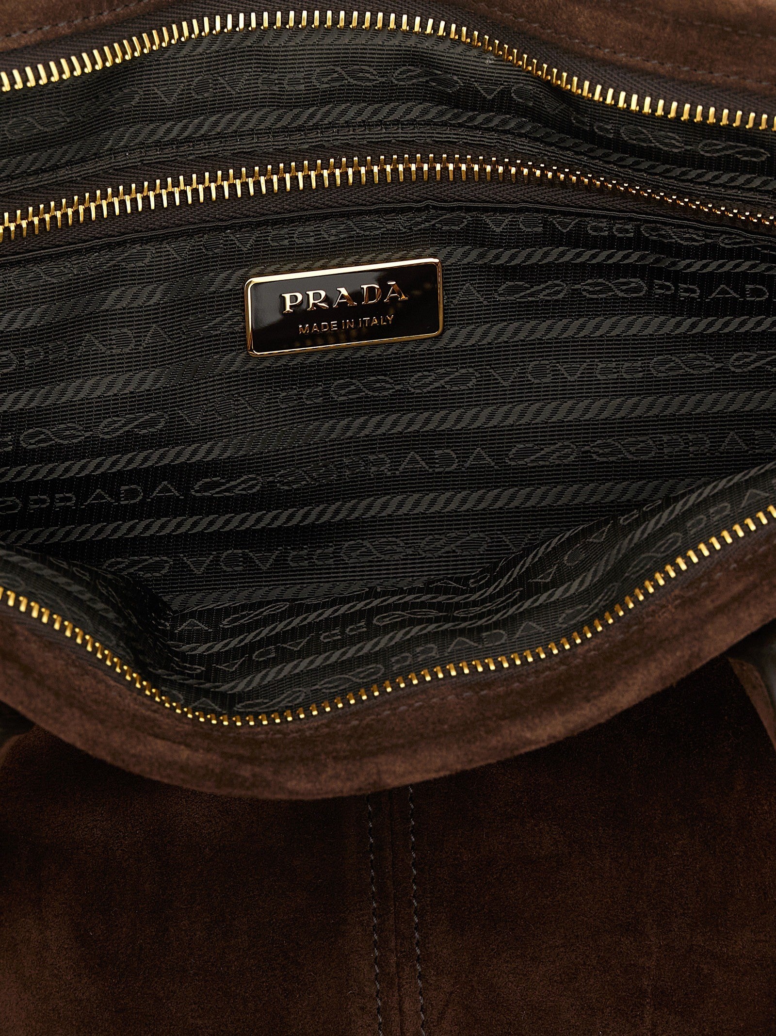 PRADA Bonnie Large Handbag Brown