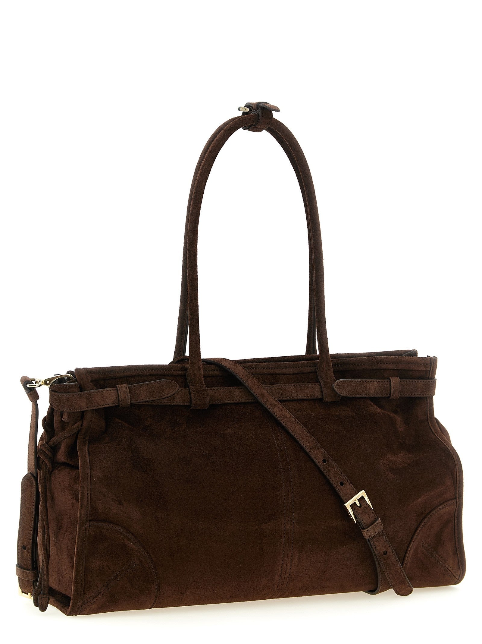 PRADA Bonnie Large Handbag Brown