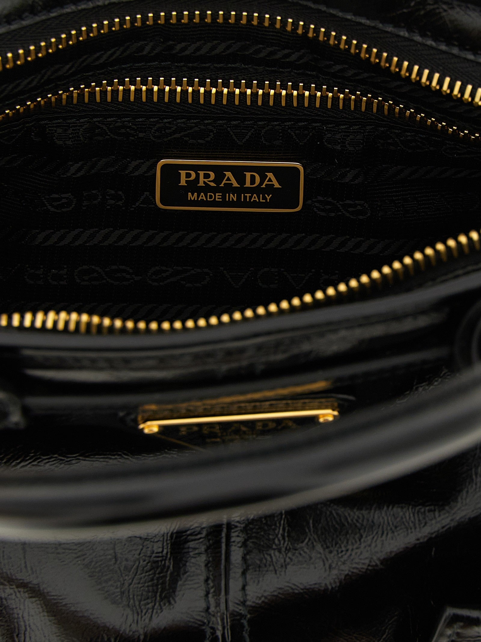 Prada Bonnie Mini Handbag Black