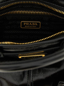 Prada Bonnie Mini Handbag Black