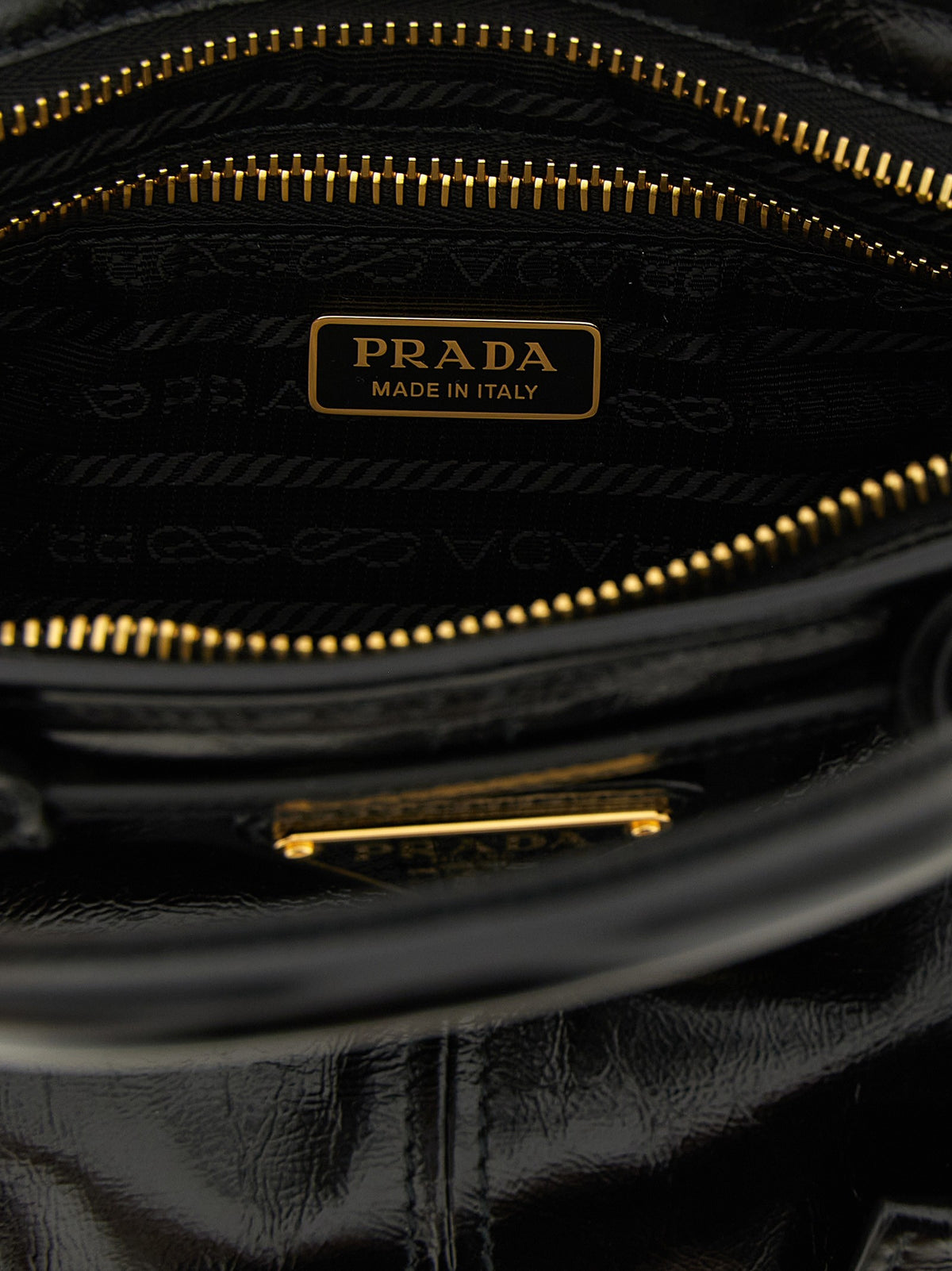 PRADA Bonnie Mini Handbag Black, view 4