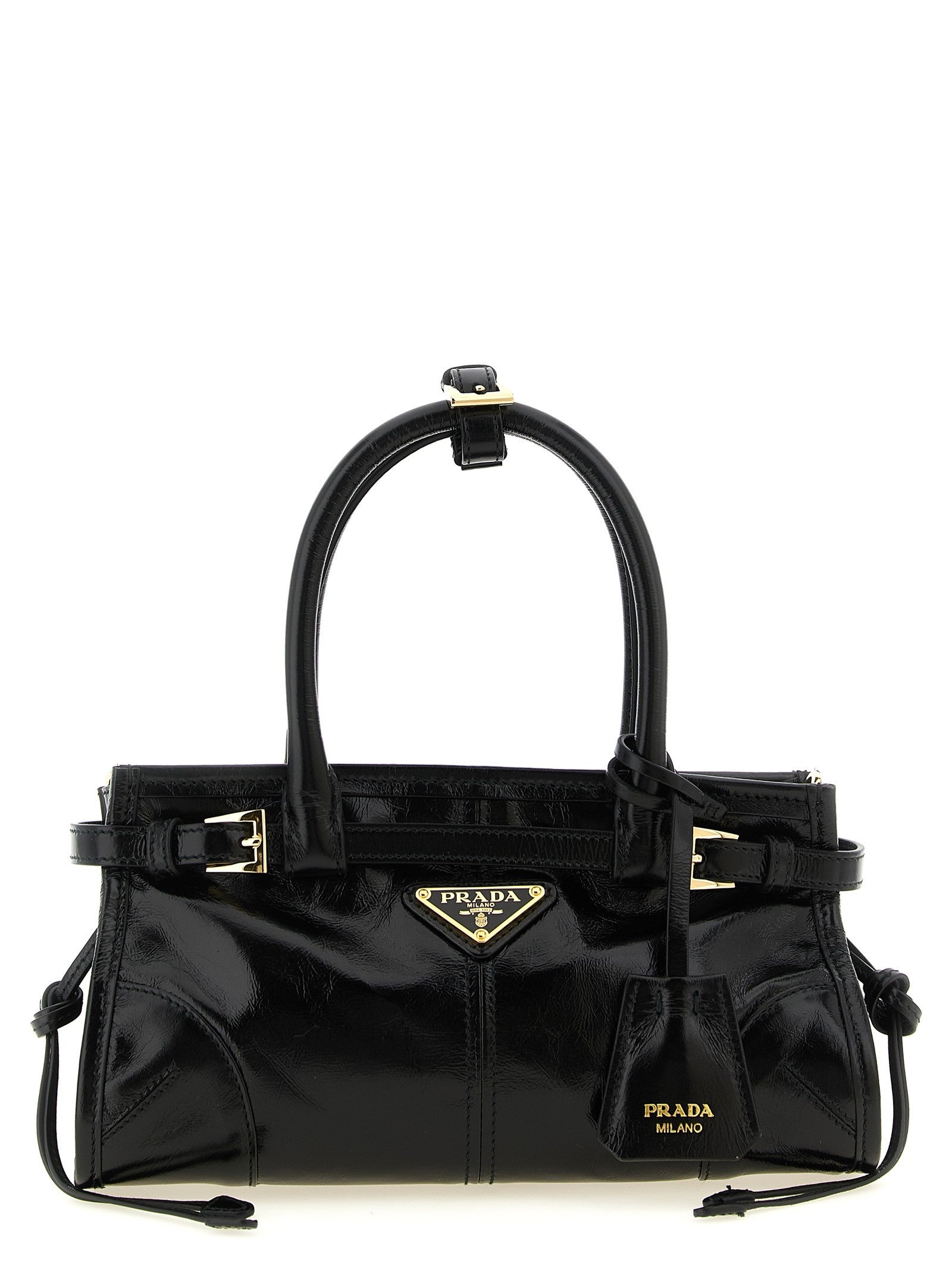 Prada Bonnie Mini Handbag Black