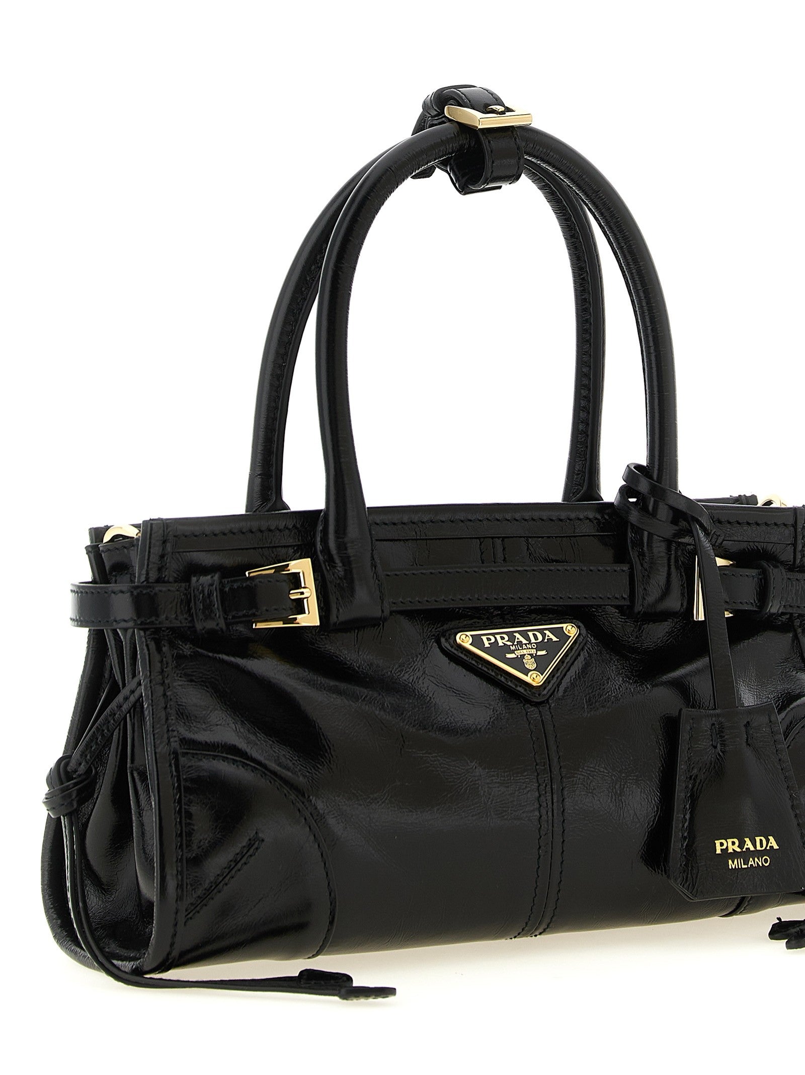 Prada Bonnie Mini Handbag Black