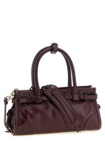 PRADA Bonnie Mini Leather Handbag Red